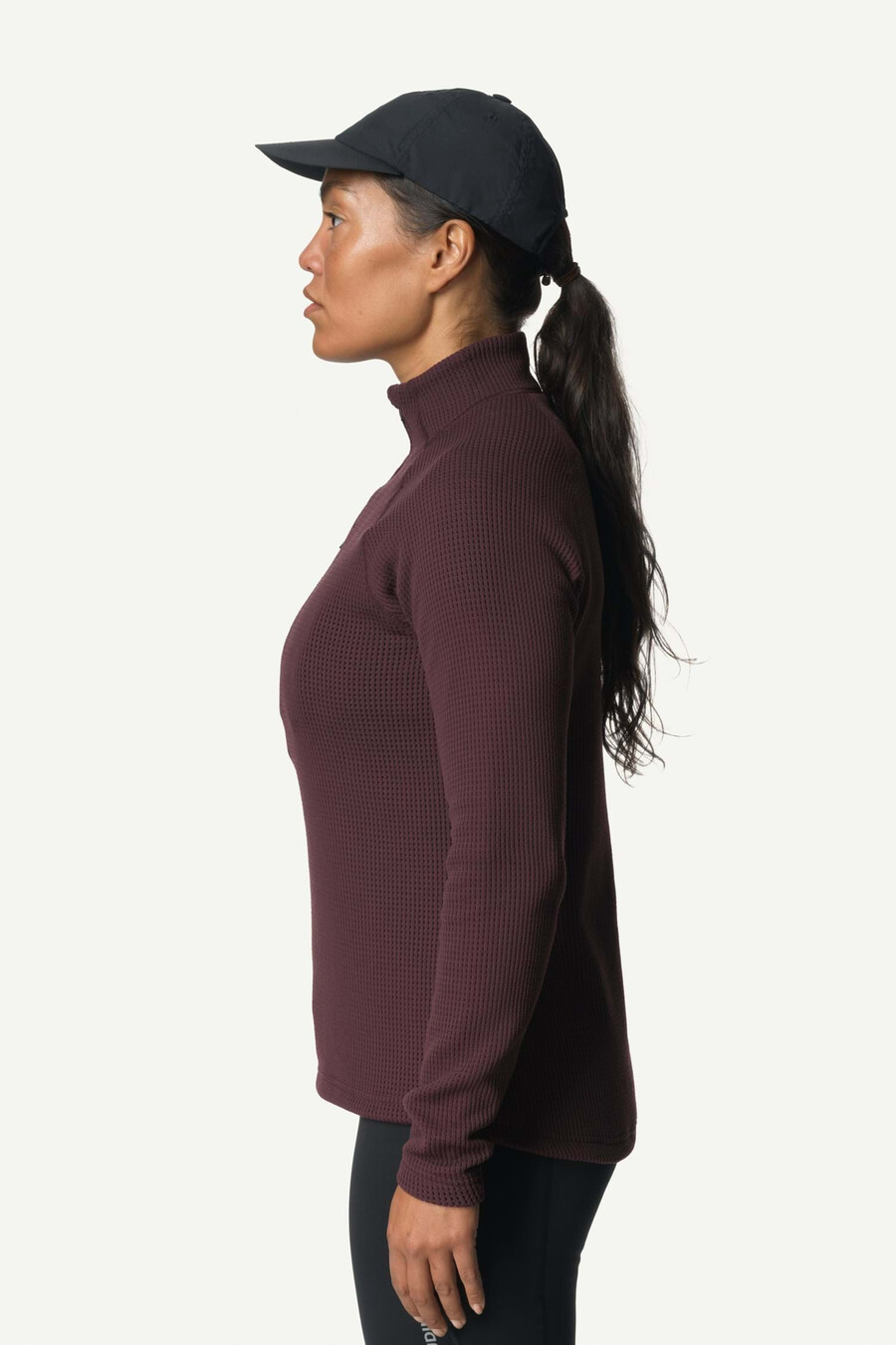 chaqueta con media cremallera pace flow de w