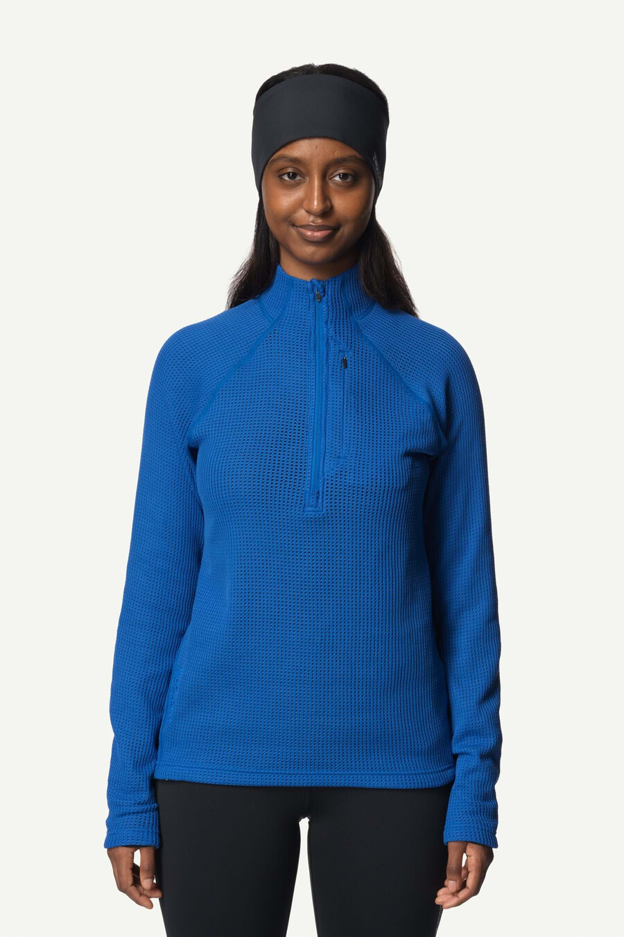 chaqueta con media cremallera pace flow de w
