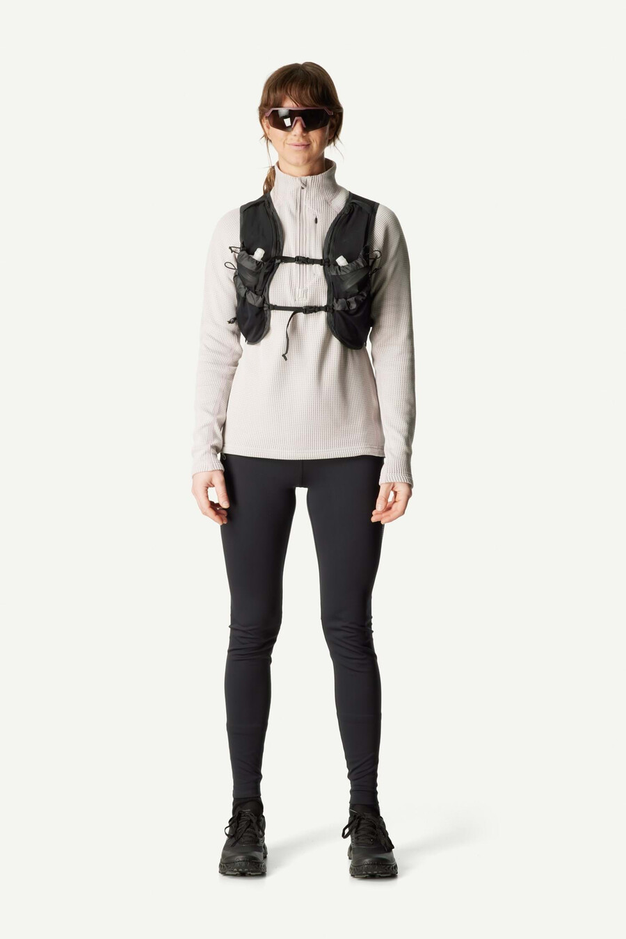 chaqueta con media cremallera pace flow de w