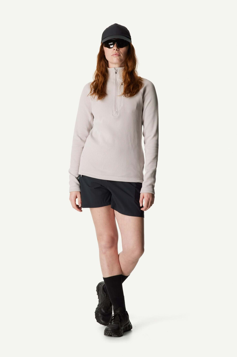 chaqueta con media cremallera pace flow de w