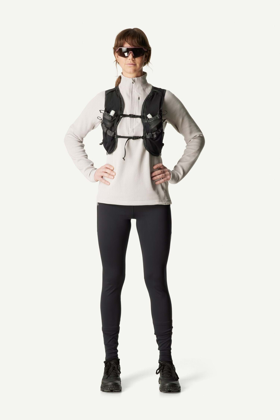 chaqueta con media cremallera pace flow de w