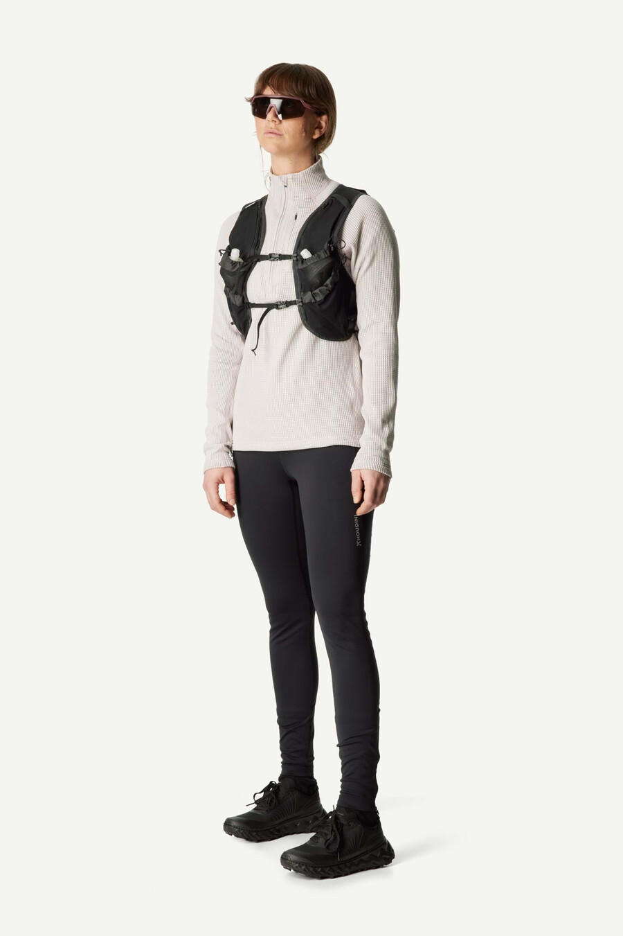 chaqueta con media cremallera pace flow de w